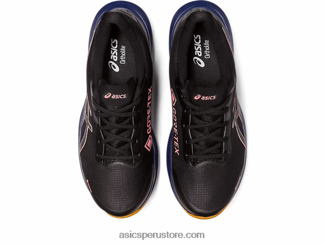 RPVB2552 negro/papaya Asics pulso de gel 14 gtx