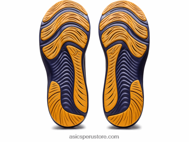 RPVB2552 negro/papaya Asics pulso de gel 14 gtx