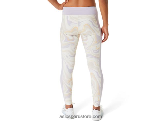 RPVB2561 violeta anochecer Asics mallas estampadas para mujer