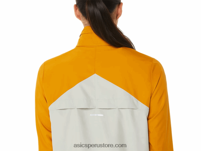 RPVB2568 tormenta de arena/salvia ligera Asics anorak fujitrail mujer