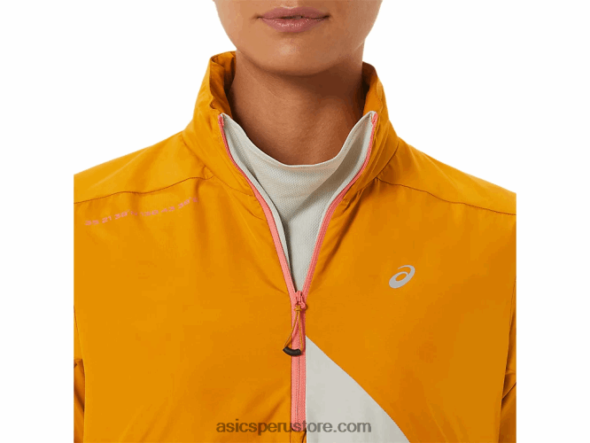 RPVB2568 tormenta de arena/salvia ligera Asics anorak fujitrail mujer