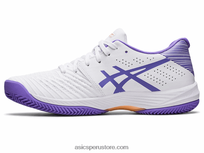 RPVB2569 blanco/amatista Asics solución de arcilla swift ff