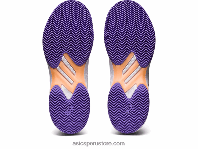 RPVB2569 blanco/amatista Asics solución de arcilla swift ff