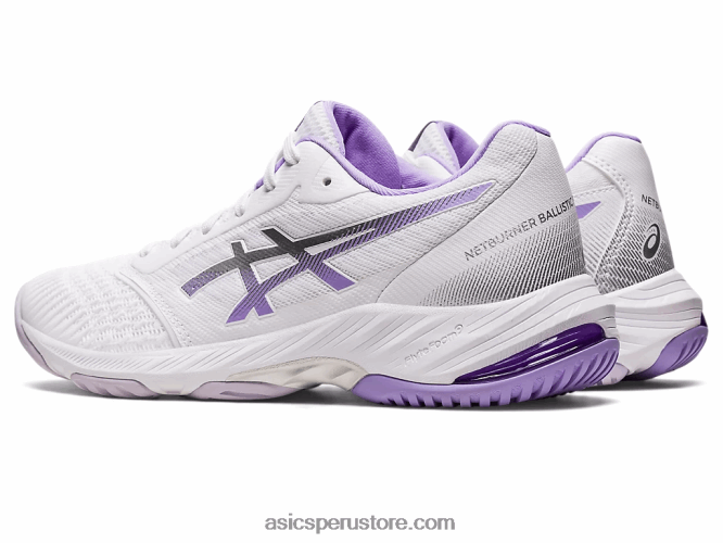RPVB2580 blanco/violeta digital Asics netburner balístico ff 3