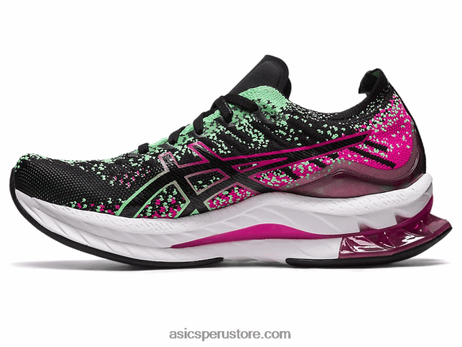 RPVB2581 delirio negro/rosa Asics explosión de gel-kinsei