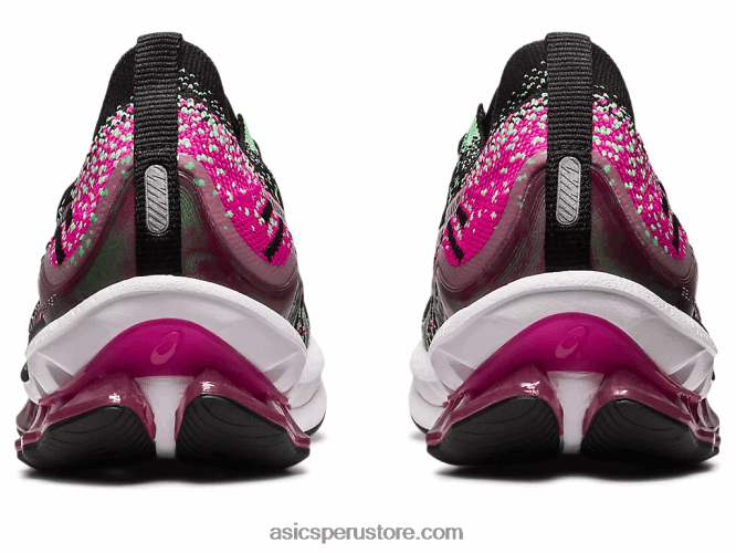 RPVB2581 delirio negro/rosa Asics explosión de gel-kinsei