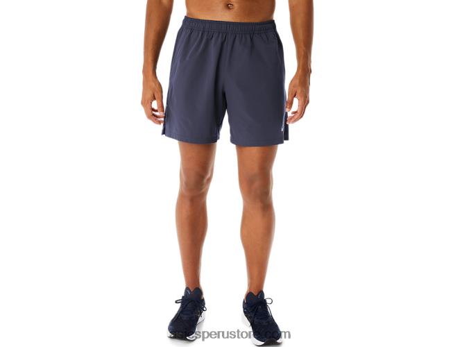 RPVB261 niebla índigo Asics pantalones cortos híbridos de 7 pulgadas para hombre