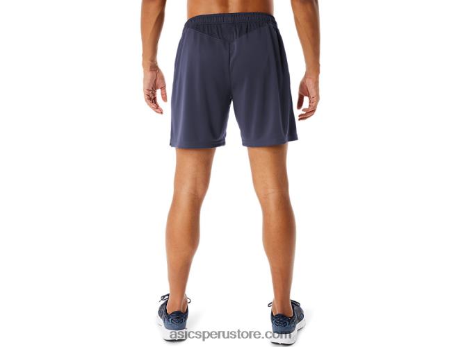 RPVB261 niebla índigo Asics pantalones cortos híbridos de 7 pulgadas para hombre