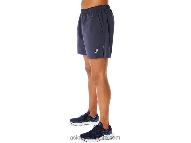 RPVB261 niebla índigo Asics pantalones cortos híbridos de 7 pulgadas para hombre