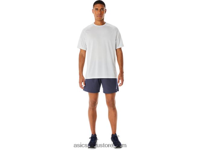 RPVB261 niebla índigo Asics pantalones cortos híbridos de 7 pulgadas para hombre