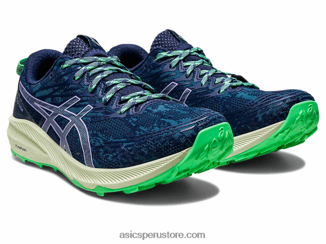RPVB2639 tinta verde azulado/violeta digital Asics fuji lite 3