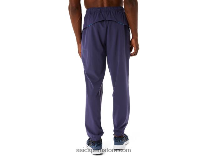 RPVB267 niebla índigo Asics pantalones tejidos ventilados actibreeze para hombre