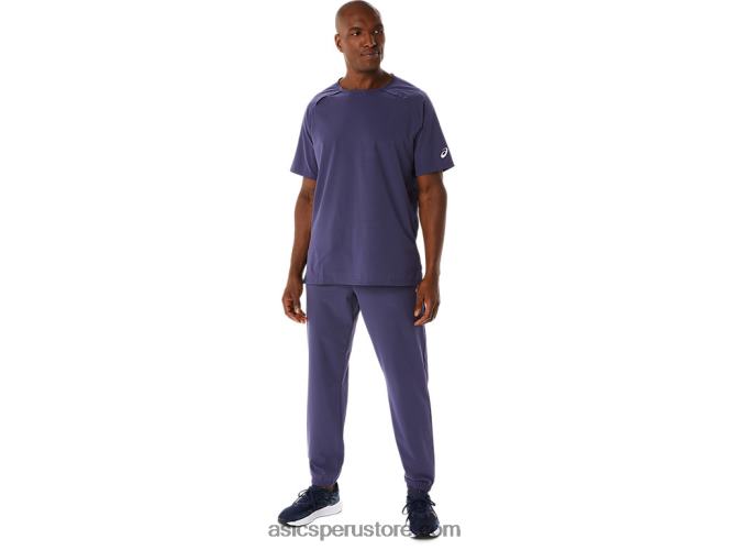 RPVB267 niebla índigo Asics pantalones tejidos ventilados actibreeze para hombre