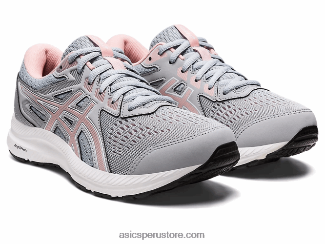 RPVB2685 gris piedmont/rosa escarchado Asics gel-contender 8