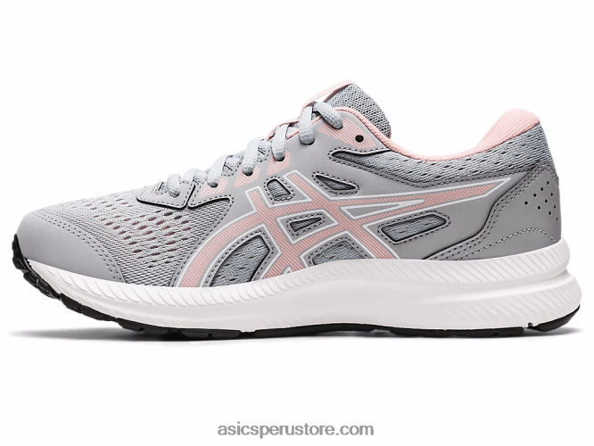 RPVB2685 gris piedmont/rosa escarchado Asics gel-contender 8
