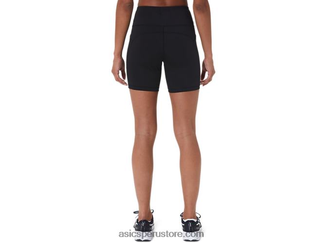 RPVB2717 rendimiento negro Asics shorts de mujer pr lyte 5in con bolsillos