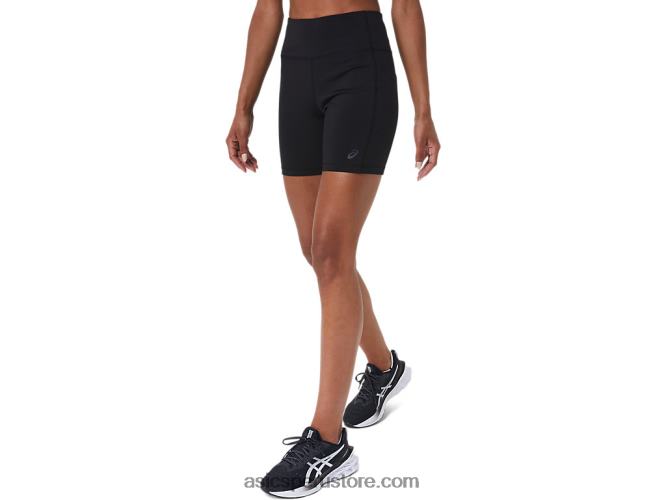 RPVB2717 rendimiento negro Asics shorts de mujer pr lyte 5in con bolsillos