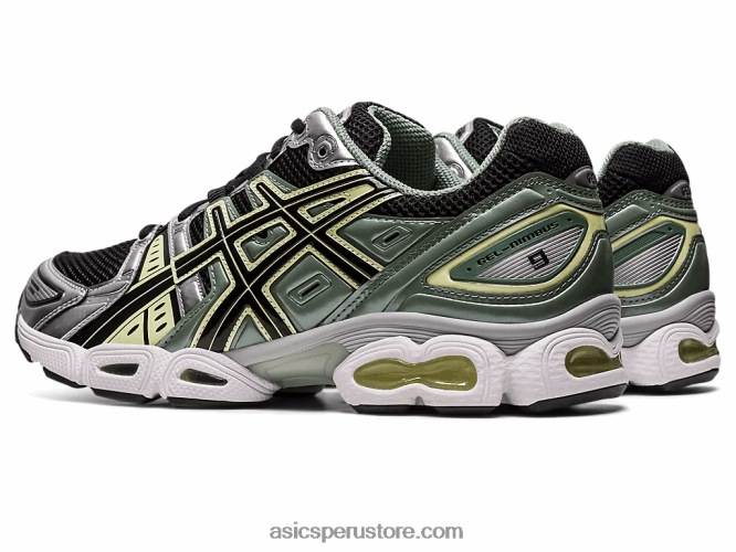 RPVB273 negro/plata pura Asics gel-nimbus 9