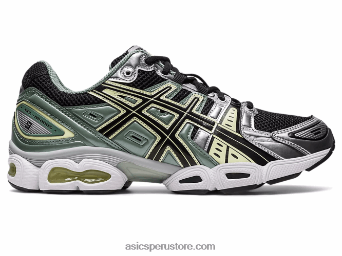 RPVB273 negro/plata pura Asics gel-nimbus 9