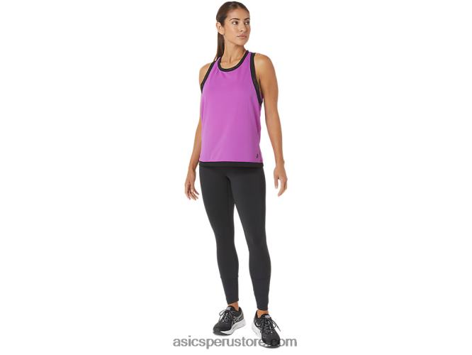 RPVB2737 orquídea Asics camiseta sin mangas kate de malla para mujer