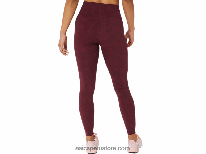 RPVB2741 marte profundo Asics mallas mujer runkoyo jacquard