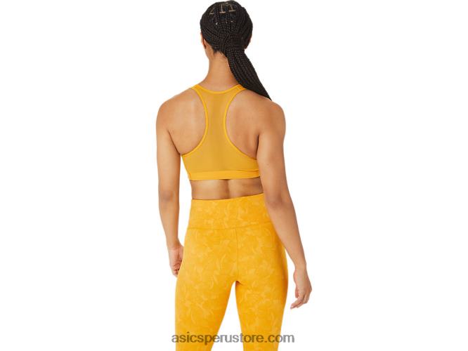 RPVB2761 tigre amarillo Asics sujetador runkoyo jacquard mujer