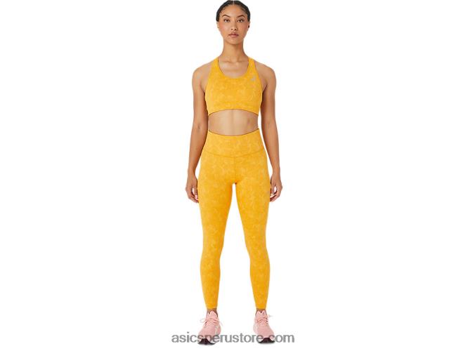 RPVB2761 tigre amarillo Asics sujetador runkoyo jacquard mujer