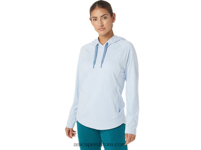 RPVB2767 cielo suave tinte espacial Asics sudadera con capucha de tecnología para mujer