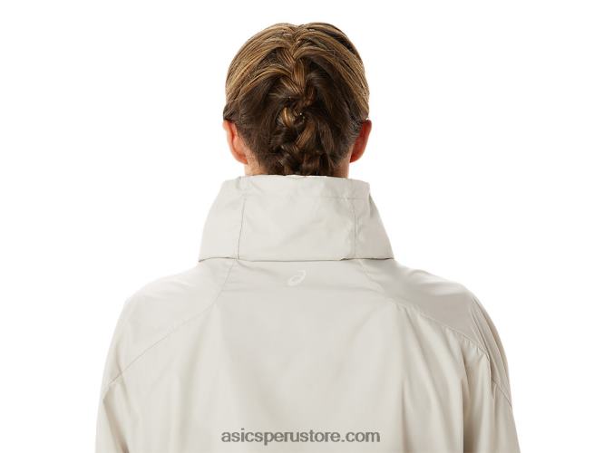 RPVB2776 humo gris Asics chaqueta tejida movekoyo para mujer