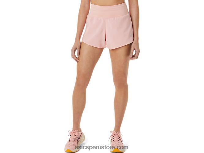 RPVB2782 rosa helada Asics carretera mujer 35in corto