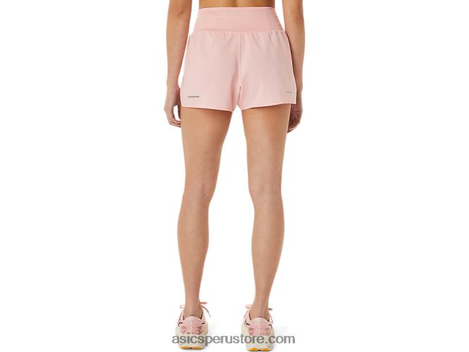 RPVB2782 rosa helada Asics carretera mujer 35in corto