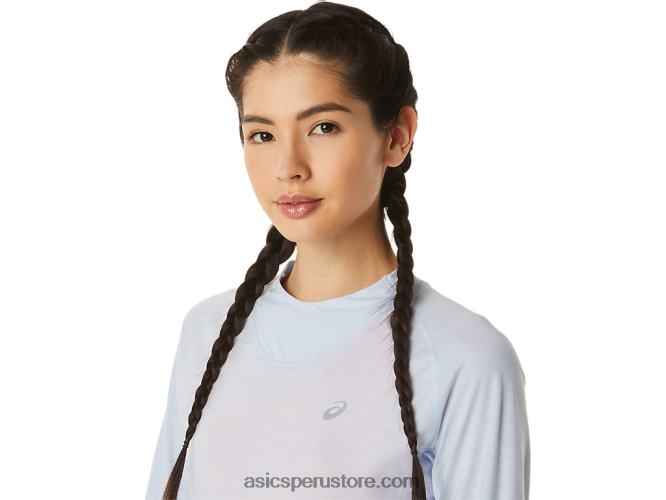 RPVB2798 cielo suave Asics top de manga larga de invierno para mujer