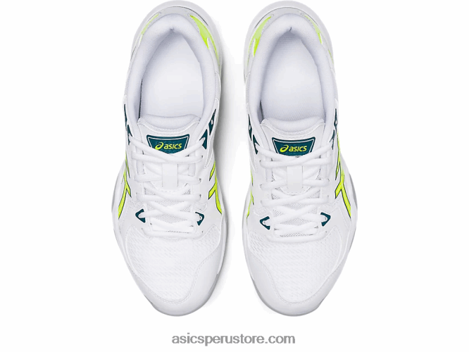 RPVB2808 blanco/amarillo de seguridad Asics gel-cohete 10