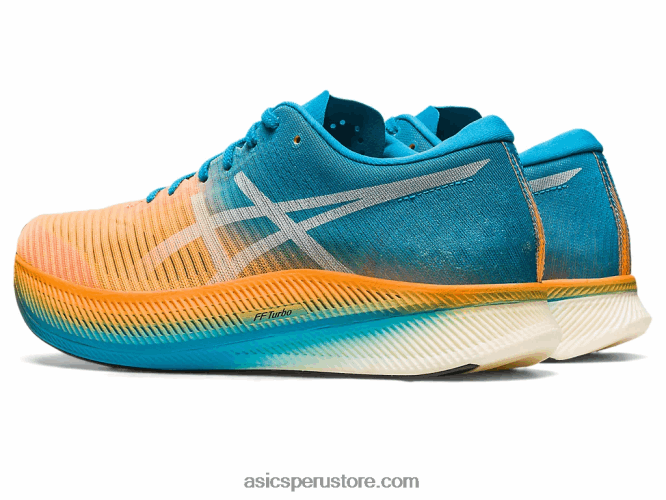 RPVB281 naranja pop/azul isla Asics cielo de metavelocidad