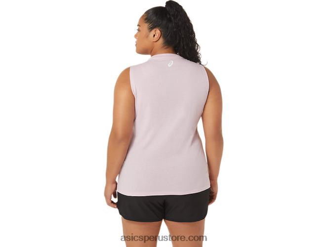 RPVB2842 apenas rosa Asics Camiseta sin mangas de montaña para mujer