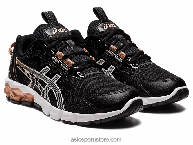 RPVB2854 negro/oro rosa Asics gel-quantum 90