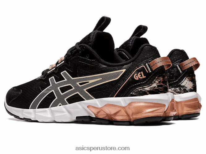 RPVB2854 negro/oro rosa Asics gel-quantum 90