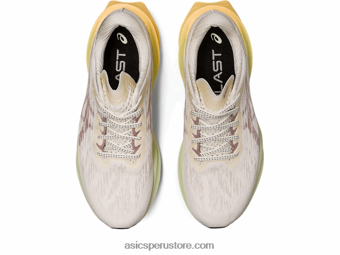 RPVB2870 crema/cervatillo Asics novablasto 3