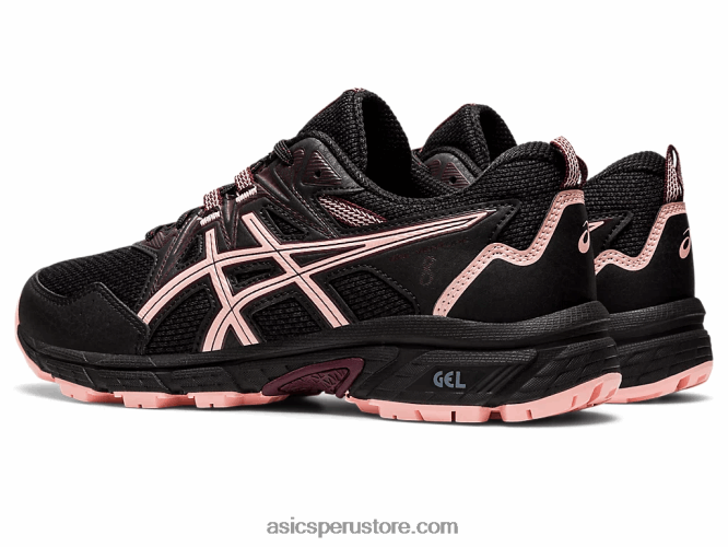 RPVB2873 negro/rosa escarchado Asics empresa de gel 8