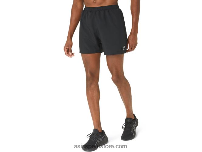 RPVB289 rendimiento negro Asics 5in pr lyte short 20 para hombre