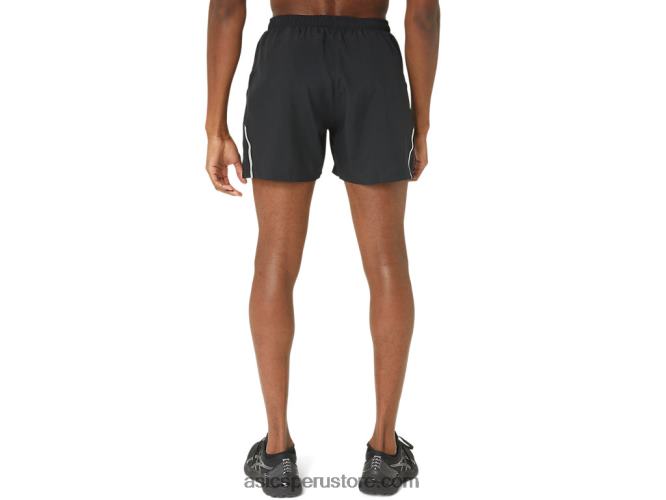 RPVB289 rendimiento negro Asics 5in pr lyte short 20 para hombre