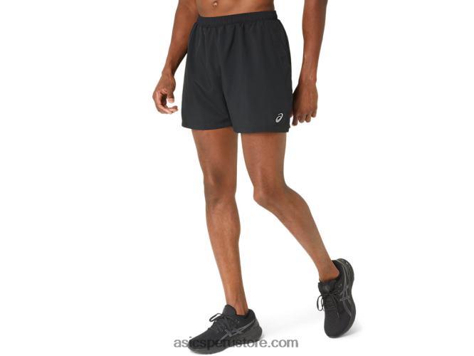 RPVB289 rendimiento negro Asics 5in pr lyte short 20 para hombre