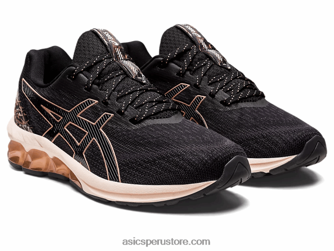RPVB2908 negro/oro rosa Asics gel-quantum 180 vii