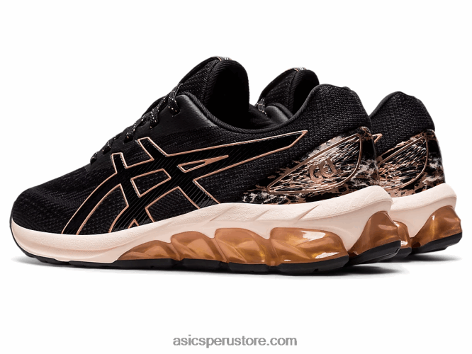 RPVB2908 negro/oro rosa Asics gel-quantum 180 vii