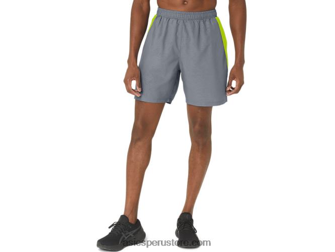 RPVB291 yeso/ralladura de lima Asics pantalón corto 20 pr lyte de 7 pulgadas para hombre