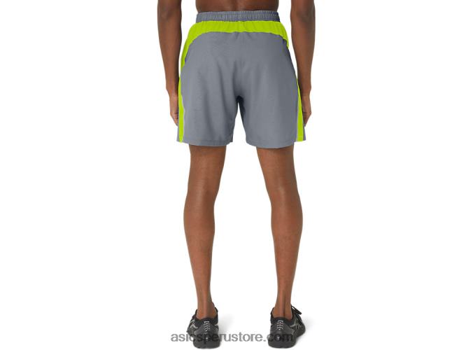 RPVB291 yeso/ralladura de lima Asics pantalón corto 20 pr lyte de 7 pulgadas para hombre