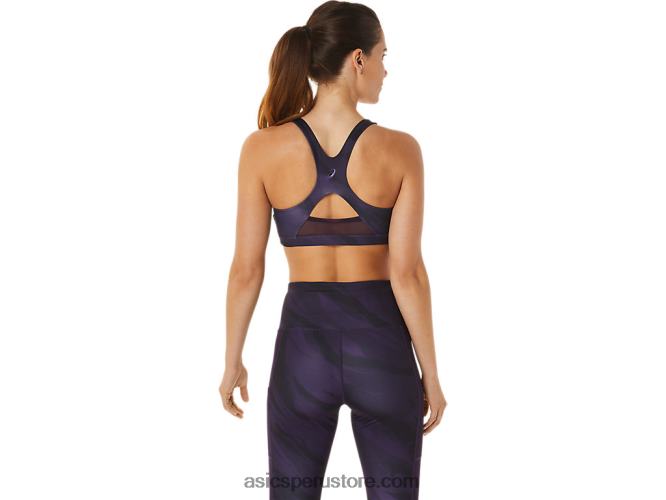 RPVB2927 sombra de noche Asics sujetador gráfico de entrenamiento para mujer