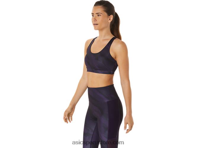RPVB2927 sombra de noche Asics sujetador gráfico de entrenamiento para mujer