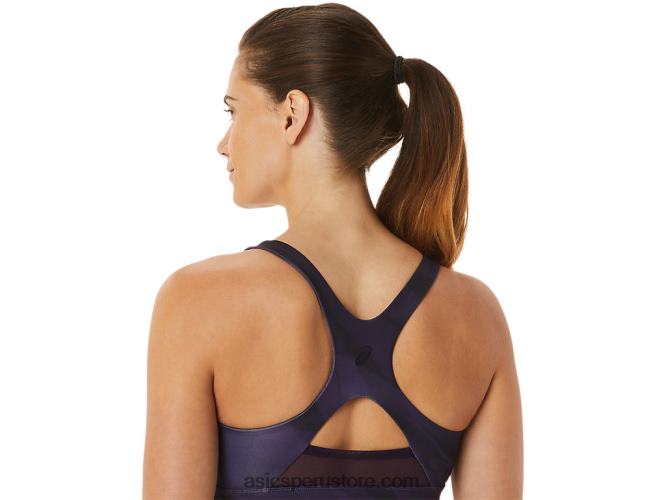 RPVB2927 sombra de noche Asics sujetador gráfico de entrenamiento para mujer