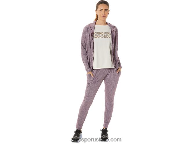 RPVB2935 Brezo profundo de Marte Asics pantalón de punto elástico suave para mujer